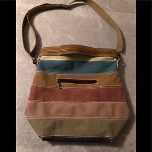 Women’s cloth striped purse